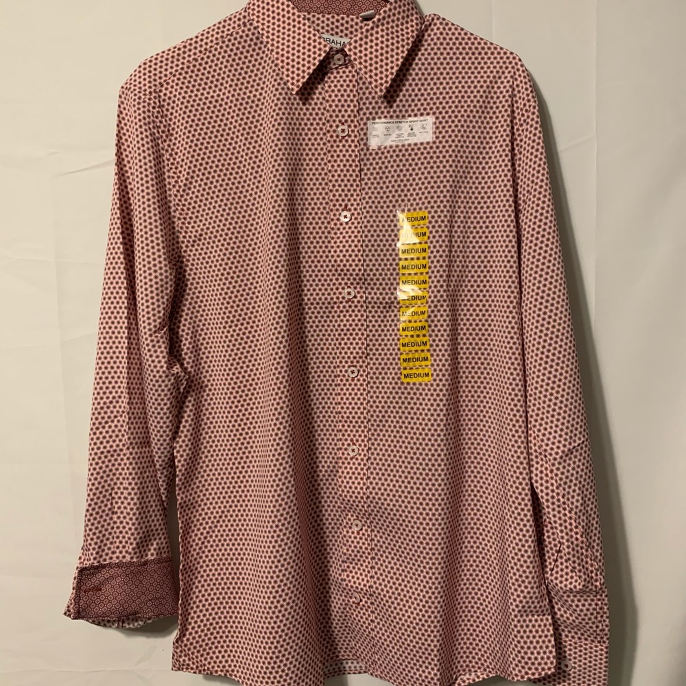 Nick Graham Performance Stretch Long Sleeve Woven Shirt